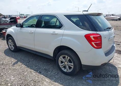 2016 Chevrolet Equinox Ls из США, поврежденный, VIN 2GNALBEK4G1170756